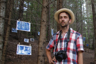 Expoziție de fotografii camera obscura.